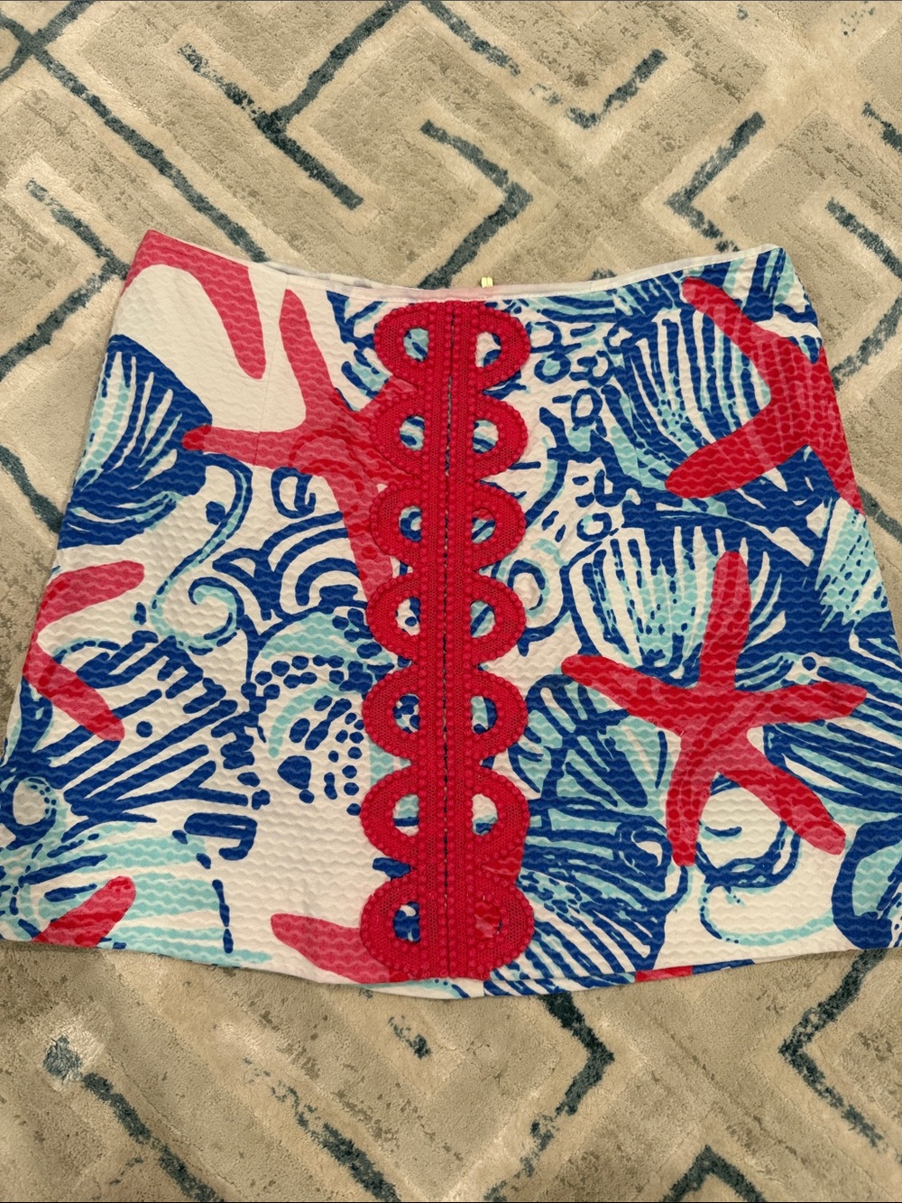 Lilly Pulitzer She she Shells Tate  Mini Skirt